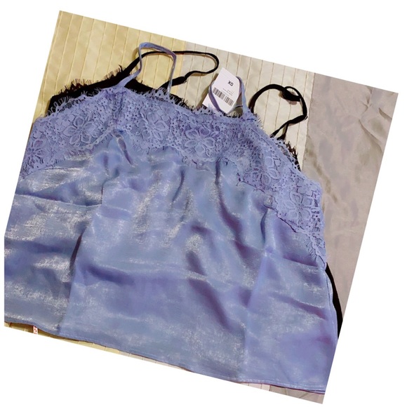 NWT black and light blue camisoles - Picture 3 of 3